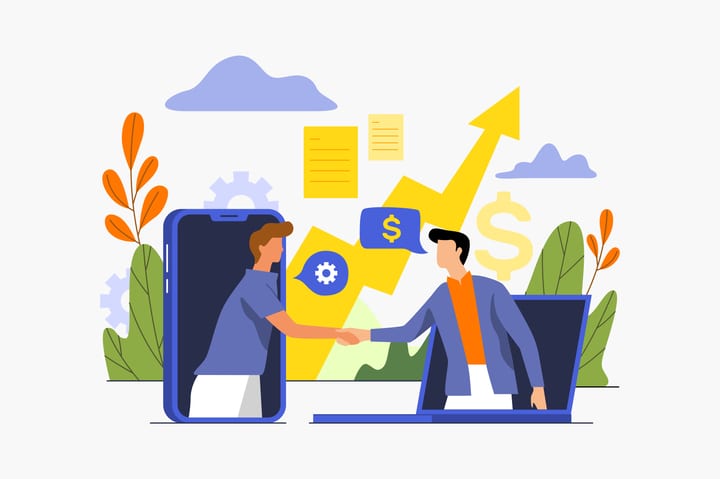 Amazon and Walmart logos